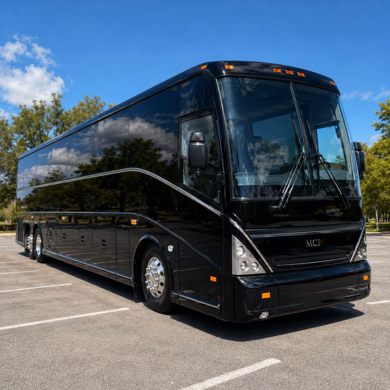 blue springs 56 passenger charter bus