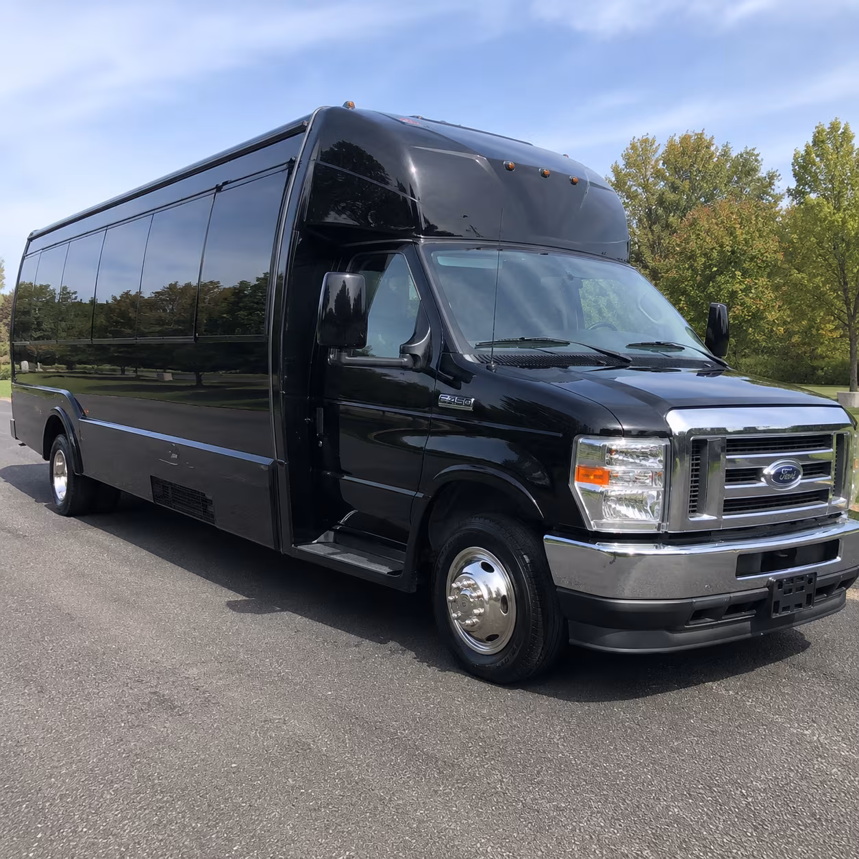 blue springs birthday party bus rental