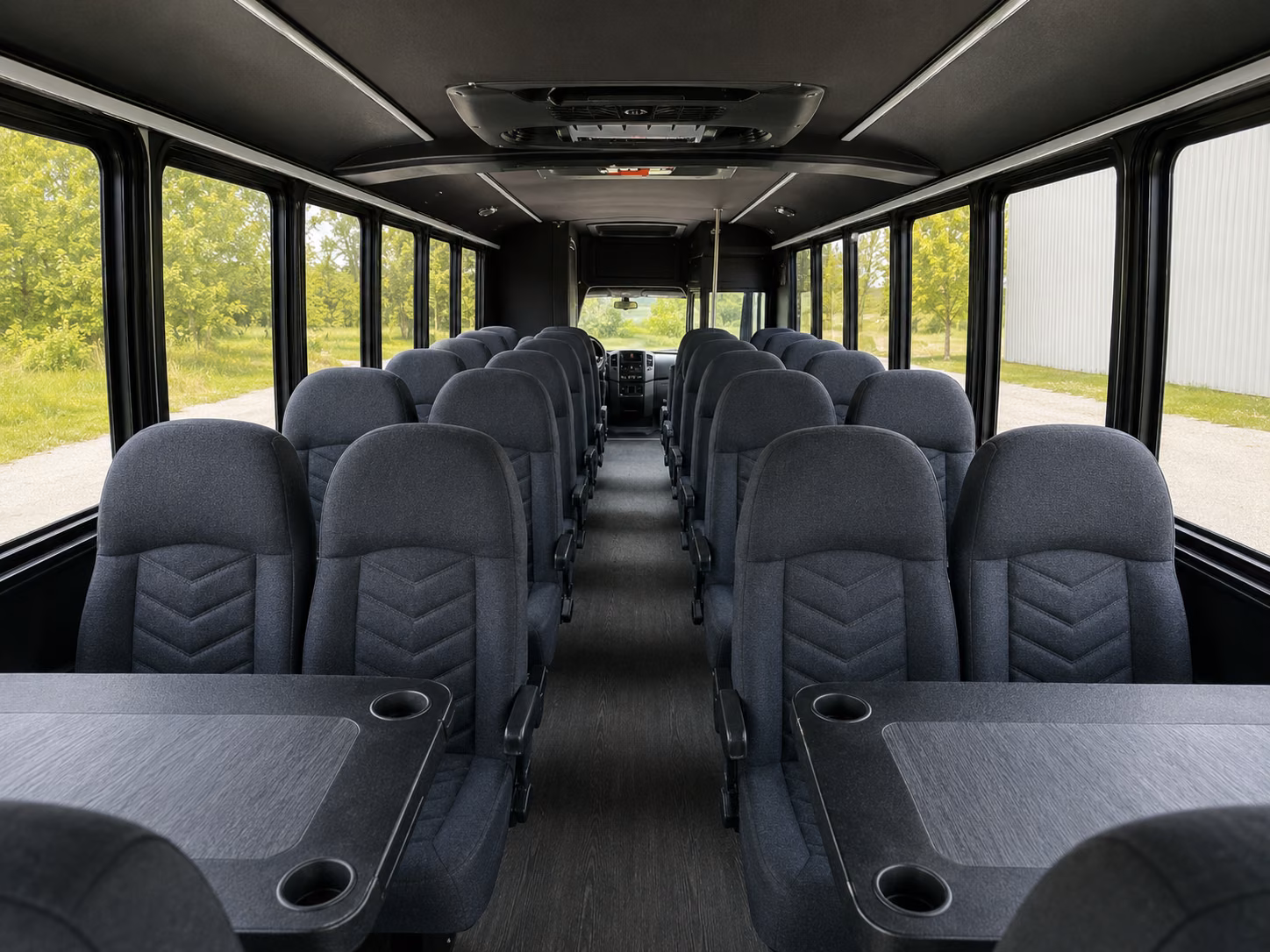 blue springs employee transportation onboard seating