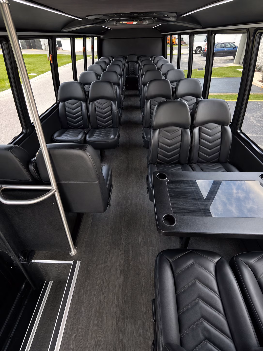 blue springs prom transportation onboard seating