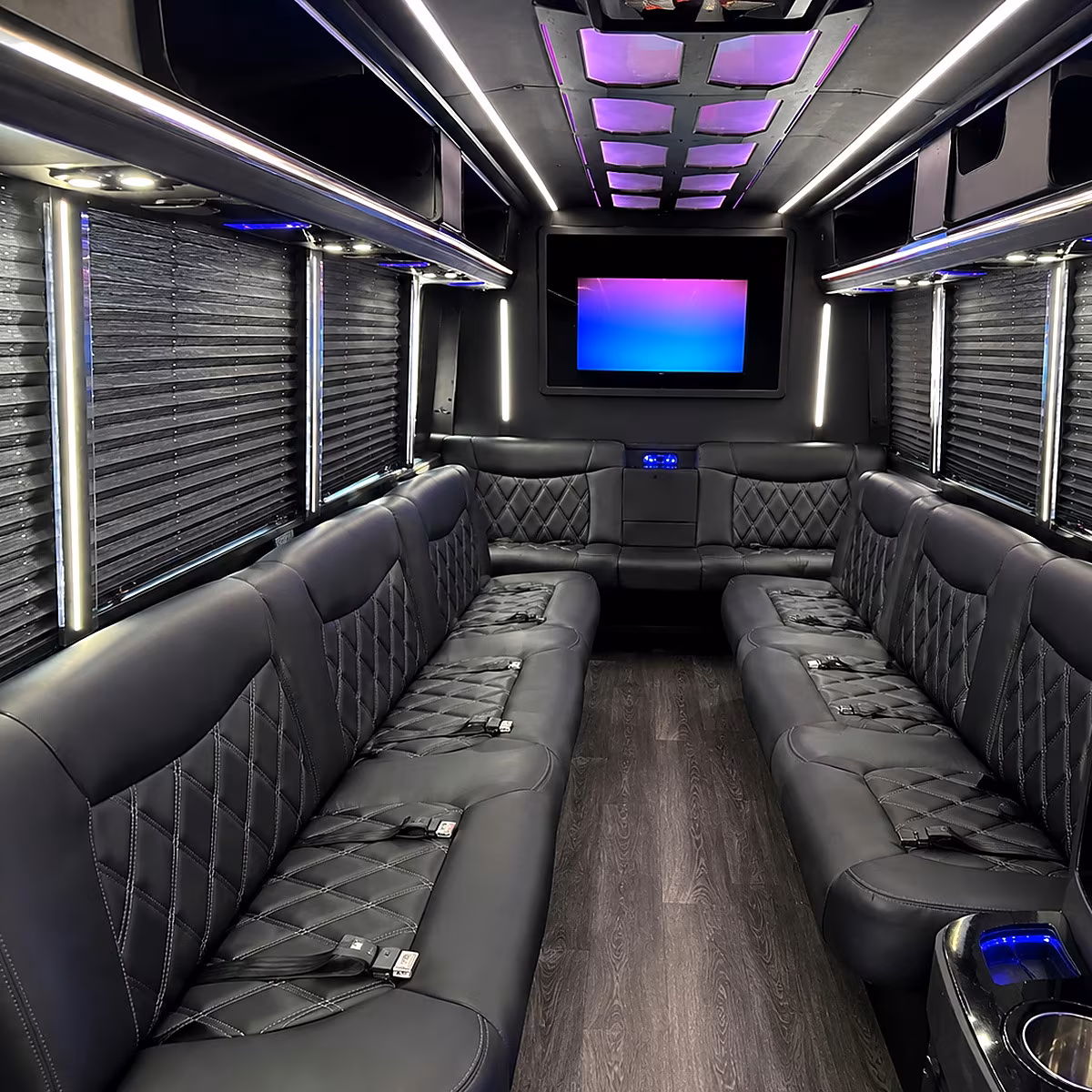 blue springs wedding party bus rental
