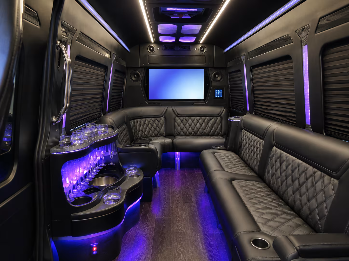 bus rentals for music festival weekends near blue springs