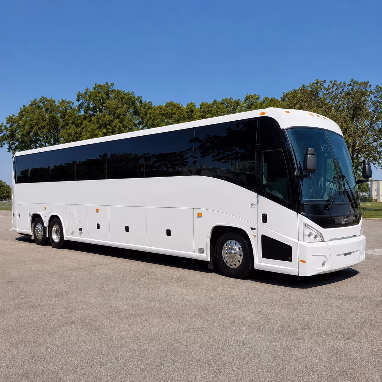 charter bus shuttles between blue springs and kansas city office parks