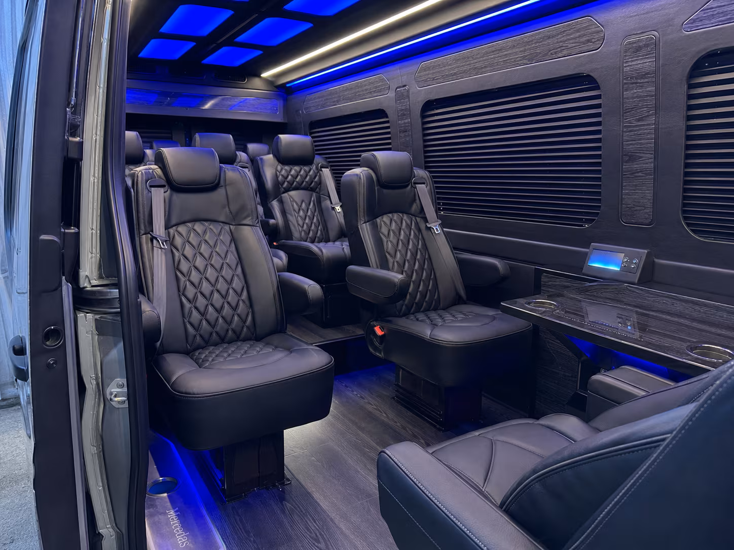 sprinter van transportation for groups and events across blue springs